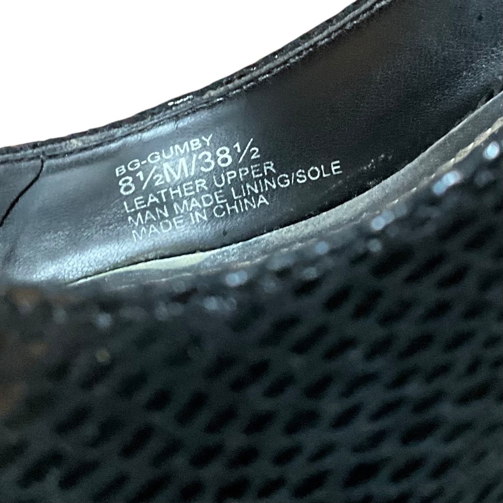 BCBGeneration Gumby Snakeskin Leather Kitten Heel Pumps - Picture 7 of 7